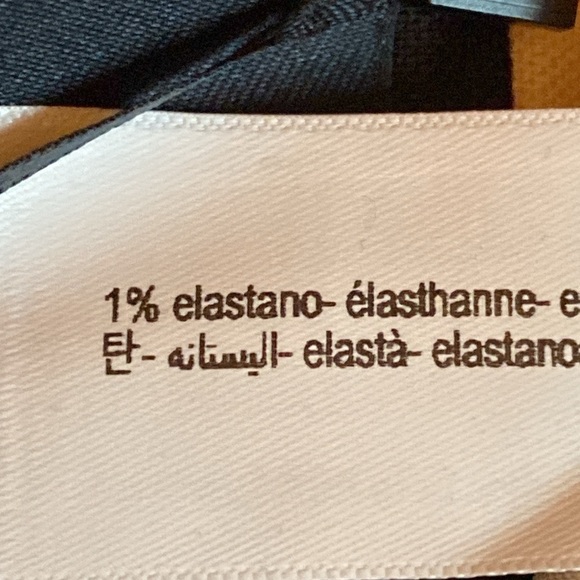 NWT. Massimo Dutti Studio Cream Viscose Contrast Tuxedo Suit Trousers. Size 6. - Picture 8 of 10